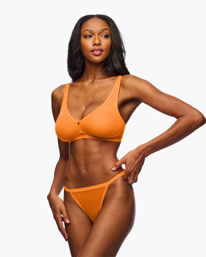 Orange Bralette - Soire Iconic Curvy Bralette