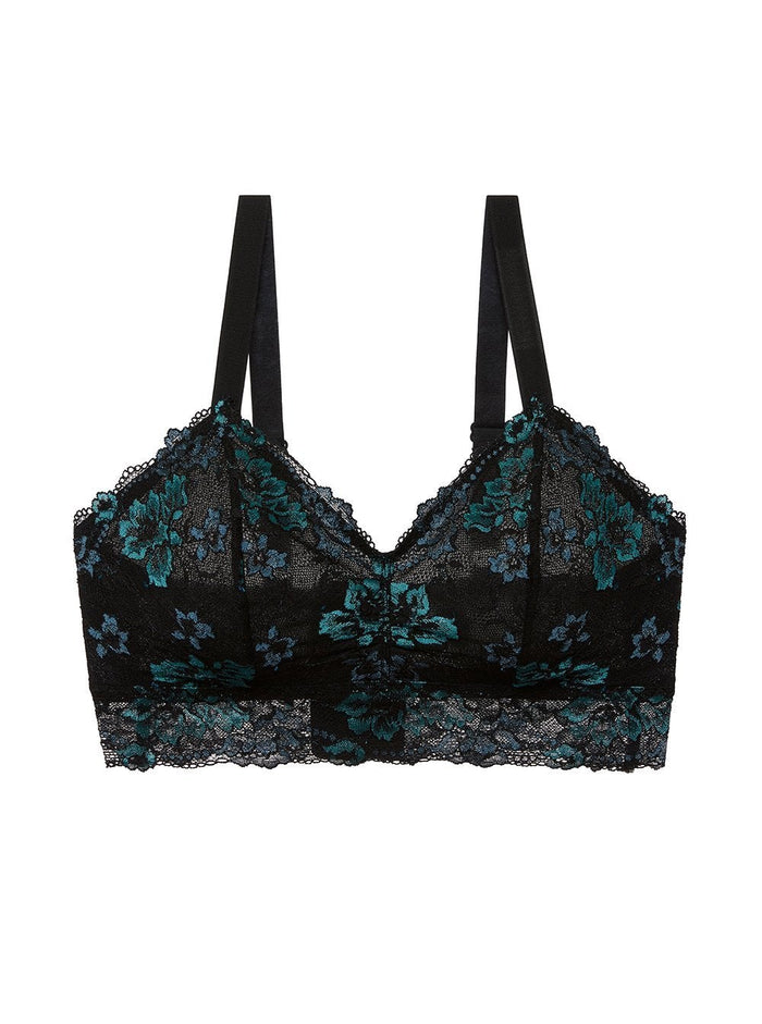 Green Bralette - Savona Curvy Longline Bralette