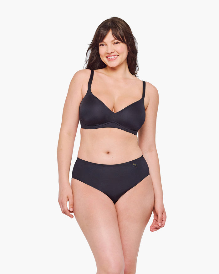 Black Bralette - Lisciante Curvy Bralette