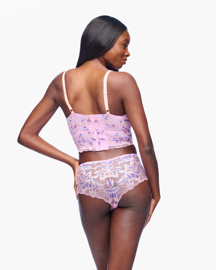Pink Bralette - Paradiso Curvy Bralette