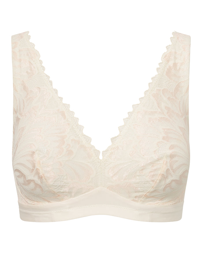 White Bralette - Encantata Curvy Bralette