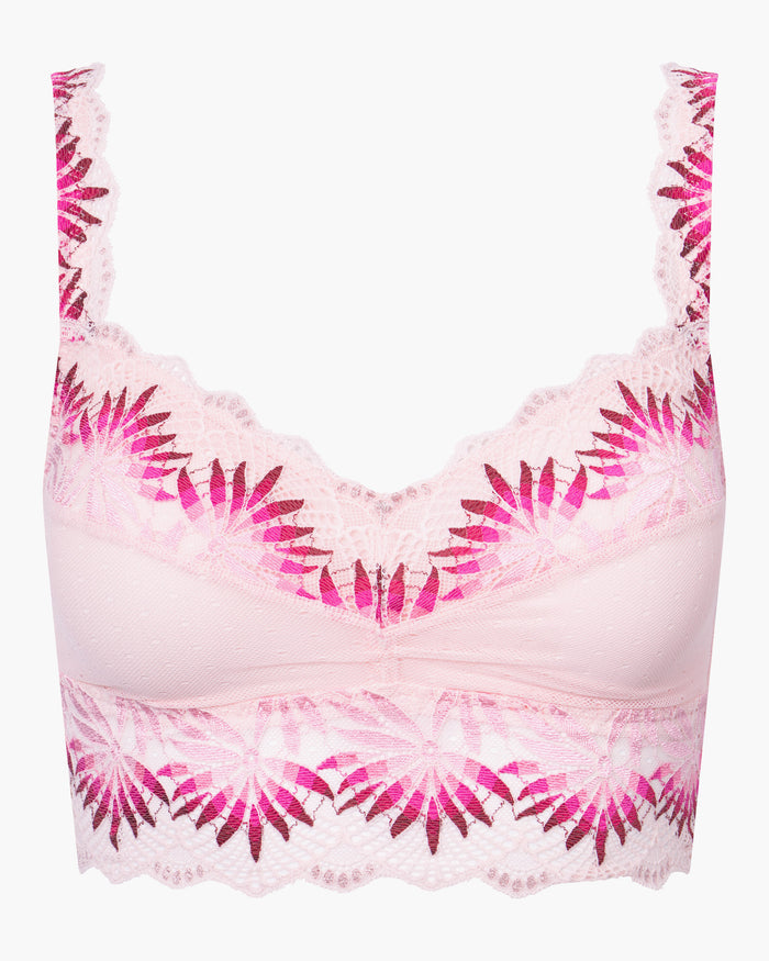 Pink Bralette - Amalia Curvy Bralette