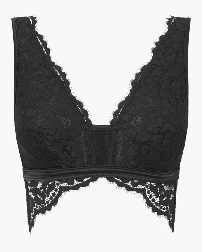 Black Bralette - Magnolia Curvy Bralette