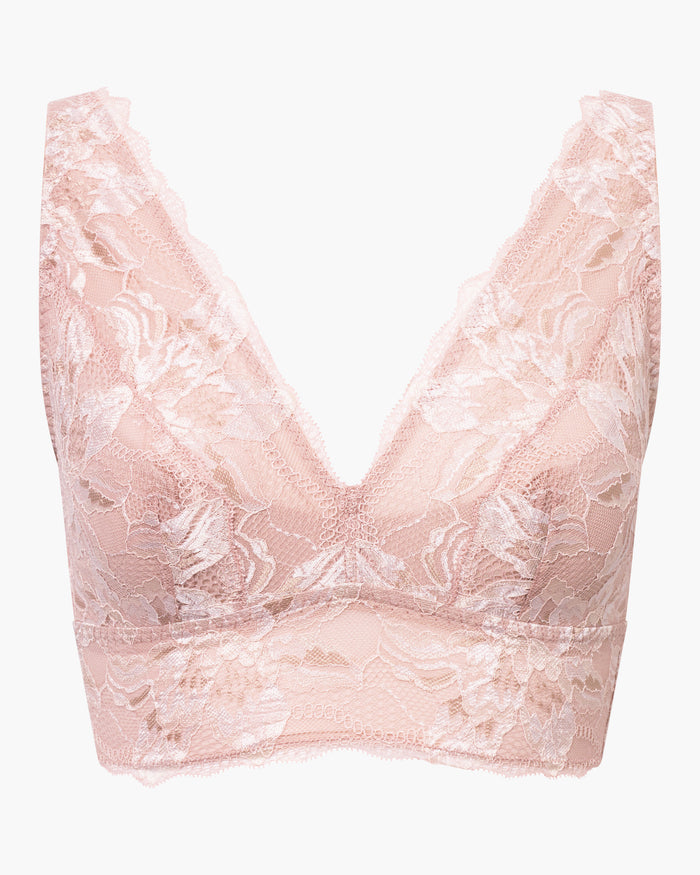 Pink Bralette - Paradiso Curvy Bralette