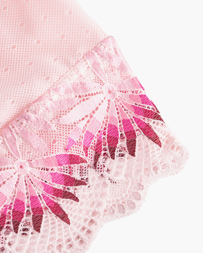 Pink Bralette - Amalia Curvy Bralette