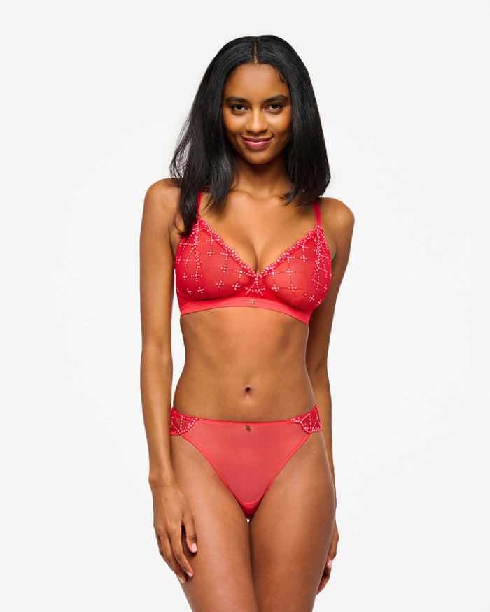 Pink Bralette - Avventura Curvy Bralette