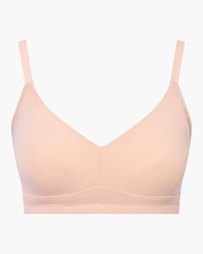 Beige Bralette - Free Cut Micro Curvy Bralette