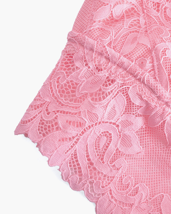 Pink Bralette - Carmela Curvy Bralette