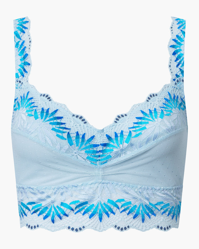 Blue Bralette - Amalia Curvy Bralette