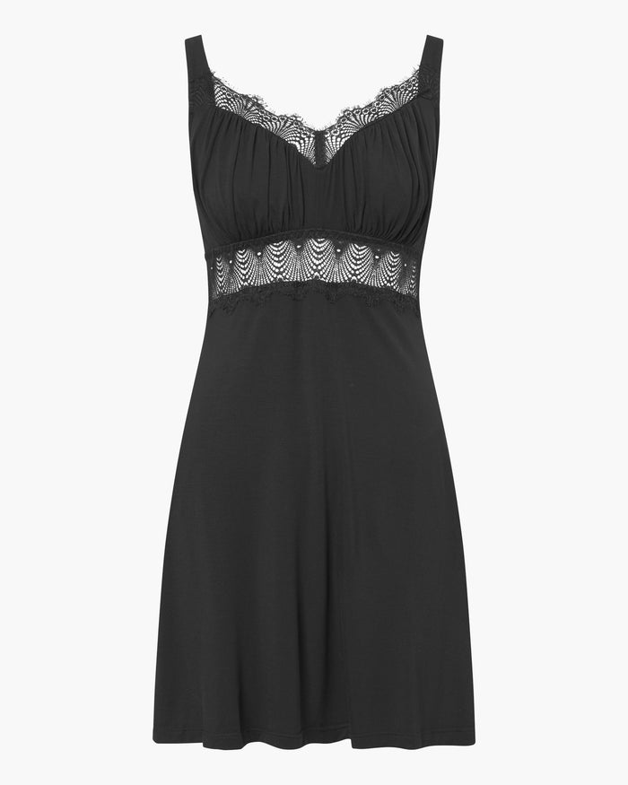 Black Chemise - Allure Sleep Curvy Chemise