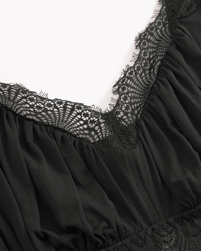 Black Chemise - Allure Sleep Curvy Chemise