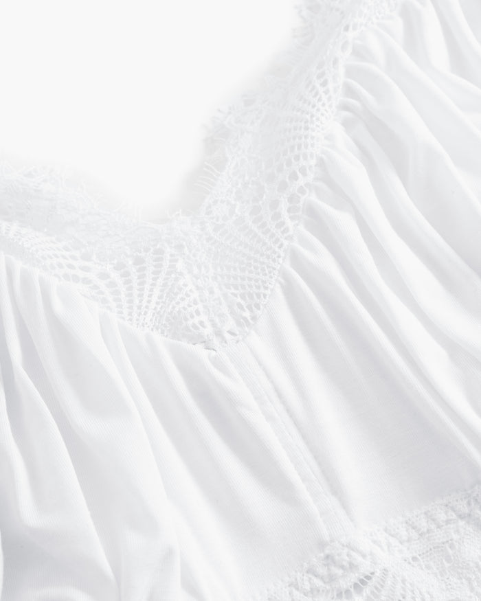 White Chemise - Allure Sleep Curvy Chemise