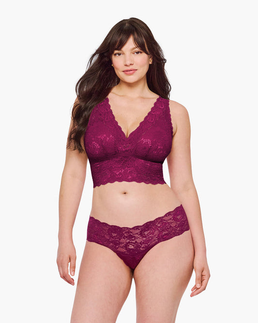 Rot Bralette - Never Say Never Curvy Plungie Longline Bralette