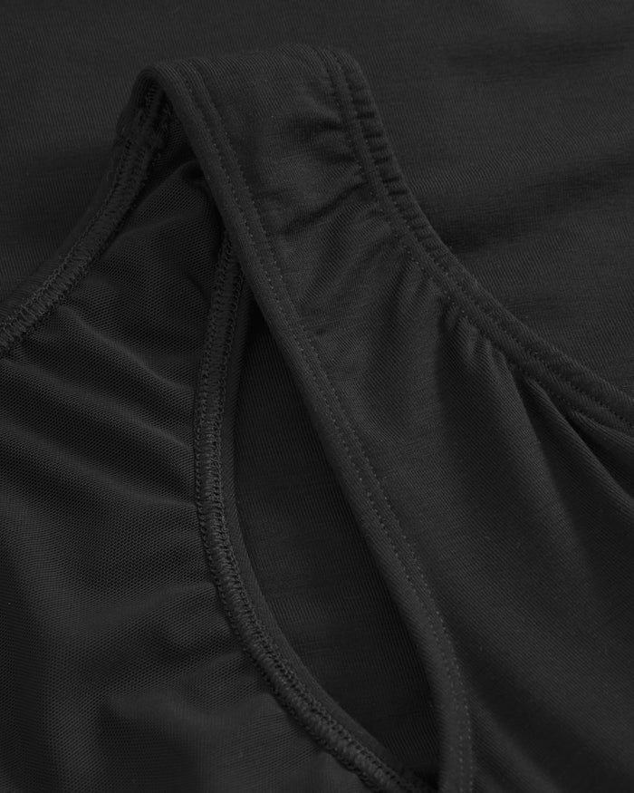 Black Camisole - Talco Curvy Racerback Camisole