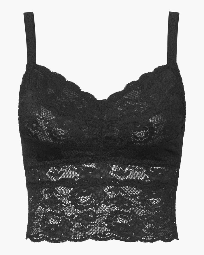 Black Camisole - Never Say Never Curvy Shortie Cropped Cami