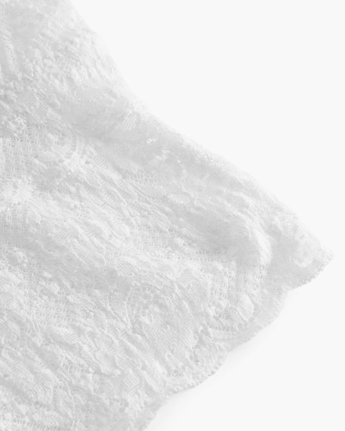 White Camisole - Never Say Never Curvy Shortie Cropped Cami