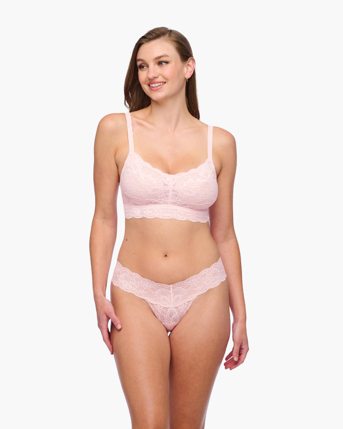 Pink Bralette - Never Say Never Curvy Sweetie Bralette