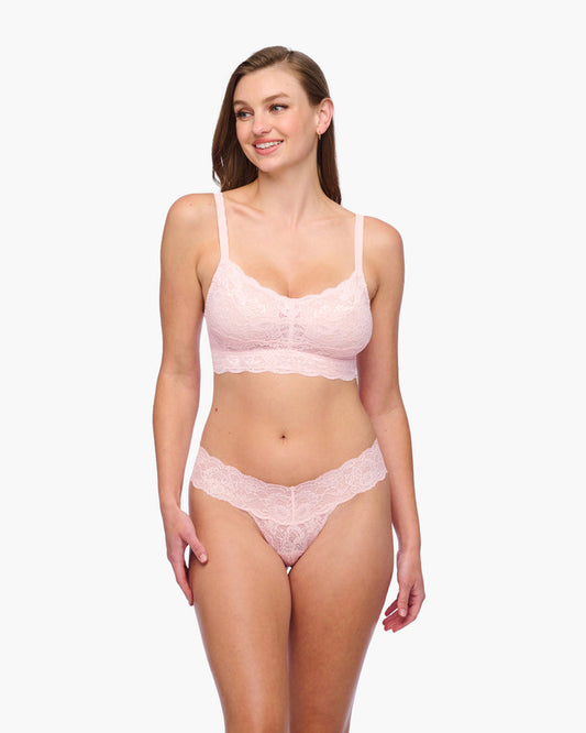 Pink Bralette - Never Say Never Curvy Sweetie Bralette