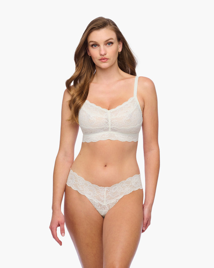 White Bralette - Never Say Never Curvy Sweetie Bralette