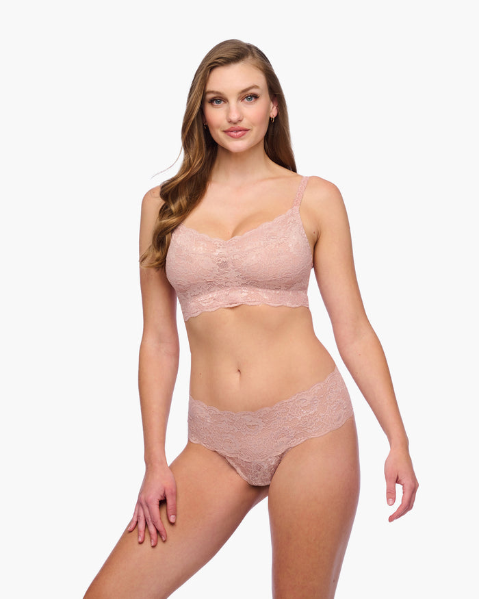 Pink Bralette - Never Say Never Curvy Sweetie Bralette