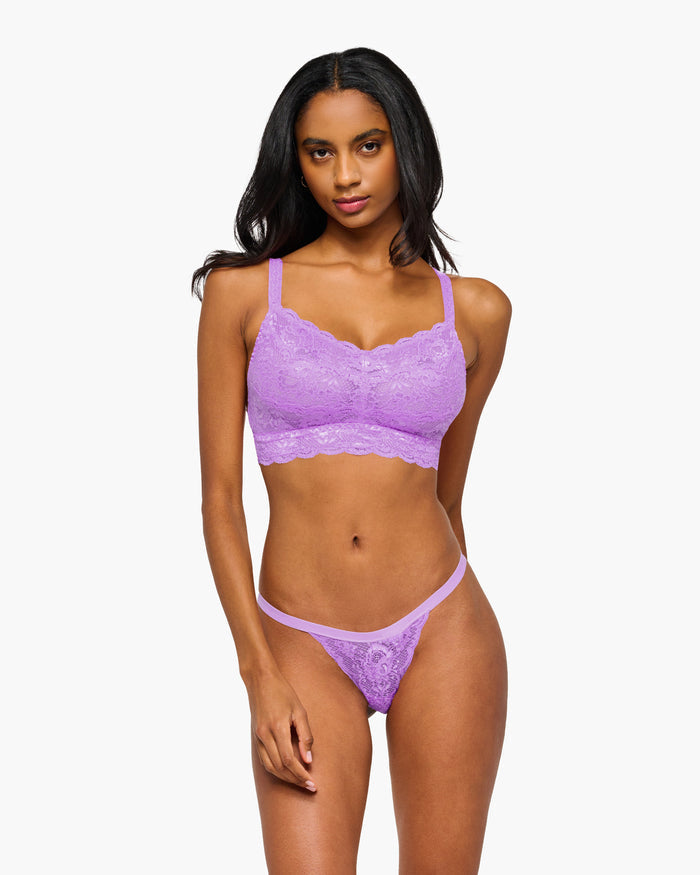 Purple Bralette - Never Say Never Curvy Sweetie Bralette