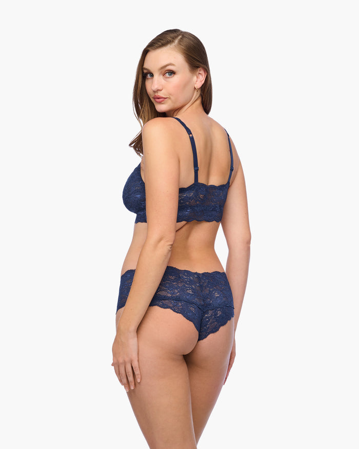 Blue Bralette - Never Say Never Curvy Sweetie Bralette