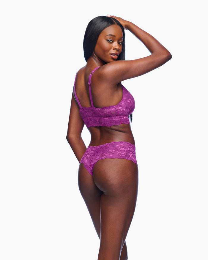 Purple Bralette - Never Say Never Curvy Sweetie Bralette
