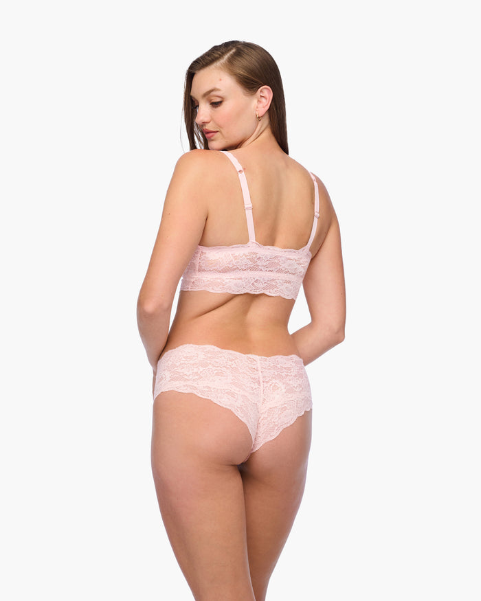 Pink Bralette - Never Say Never Curvy Sweetie Bralette