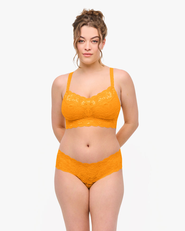 Orange Bralette - Never Say Never Curvy Sweetie Bralette