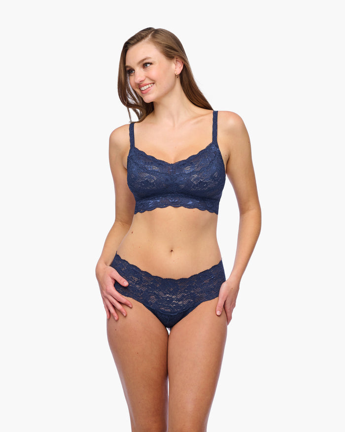 Blue Bralette - Never Say Never Curvy Sweetie Bralette