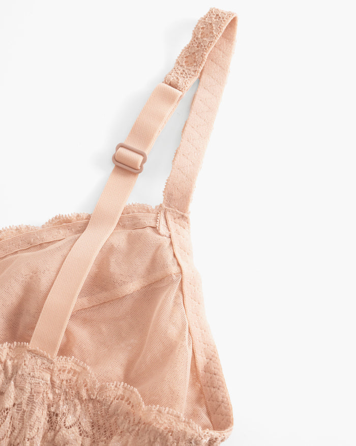 Beige Bralette - Never Say Never Curvy Sweetie Bralette