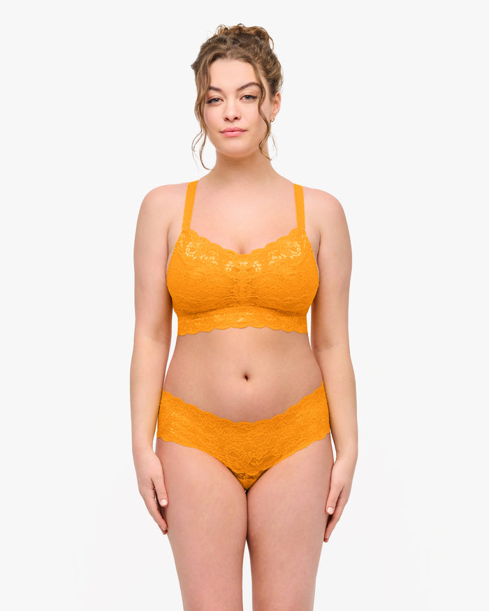 Orange Bralette - Never Say Never Curvy Sweetie Bralette