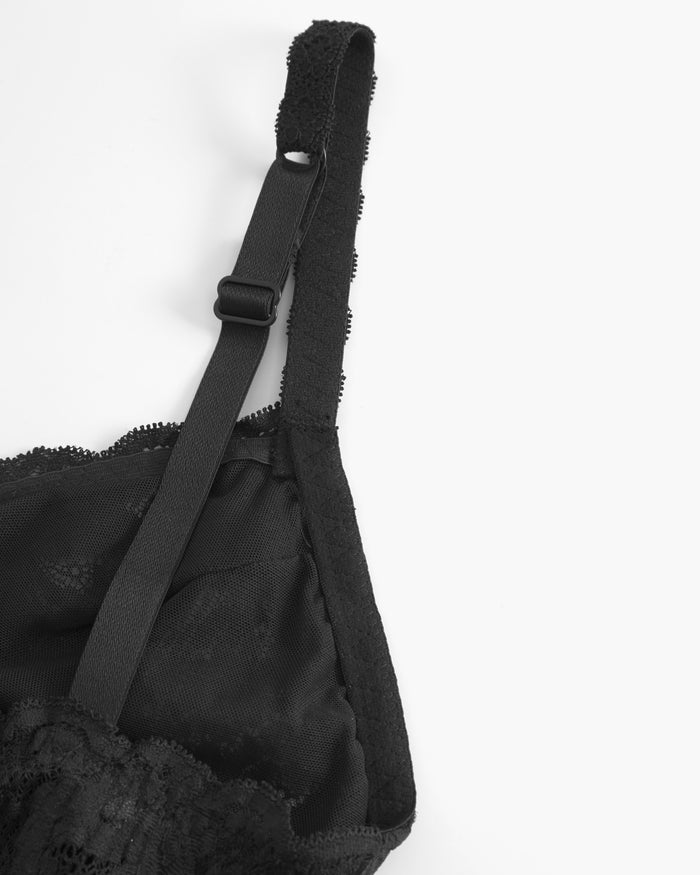 Black Bralette - Never Say Never Curvy Sweetie Bralette