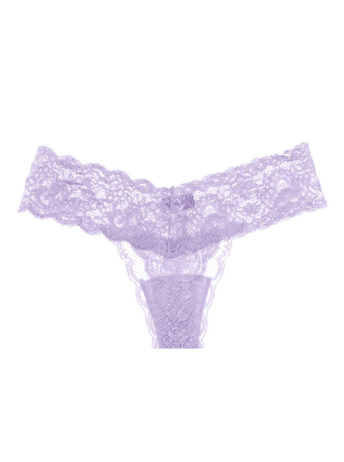 Purple Thong, Never Say Never Cutie Low Rise Thong