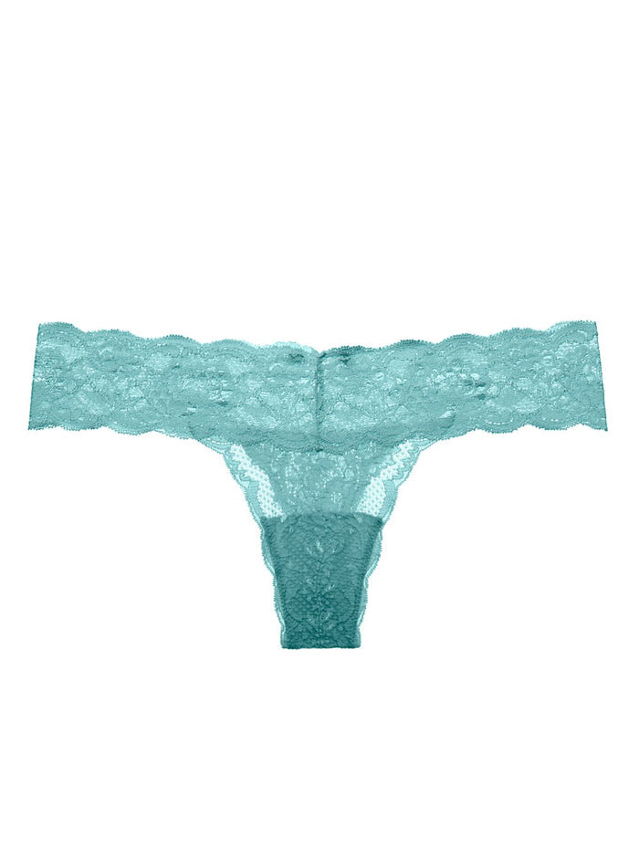 Blue Thong, Never Say Never Cutie Low Rise Thong