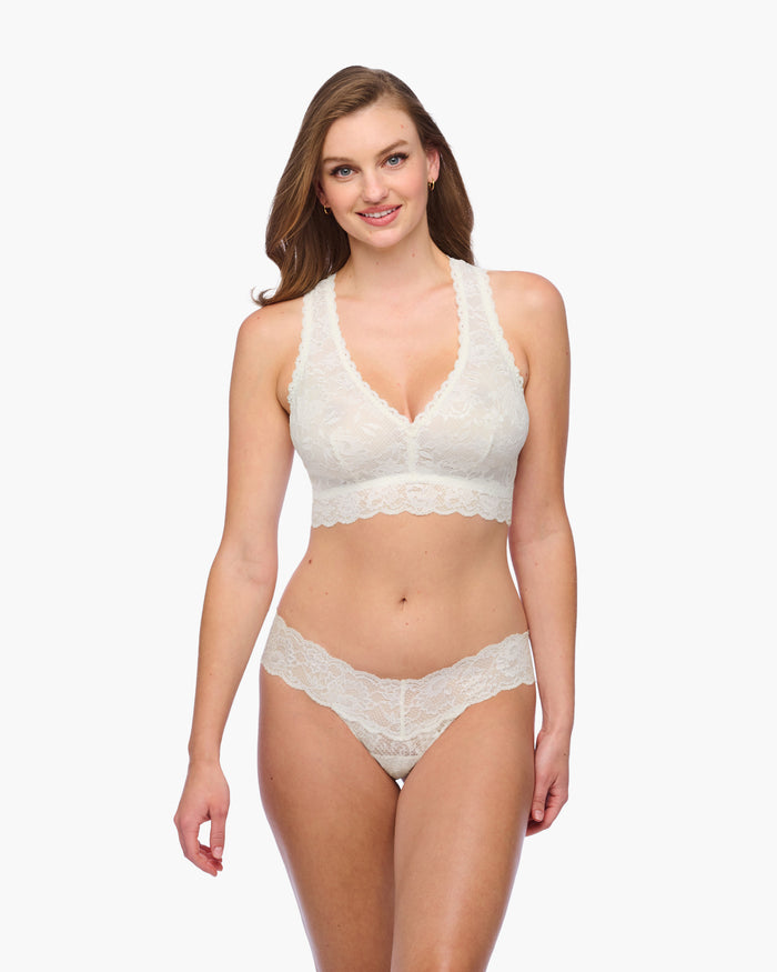 White Thong - Never Say Never Cutie Low Rise Thong