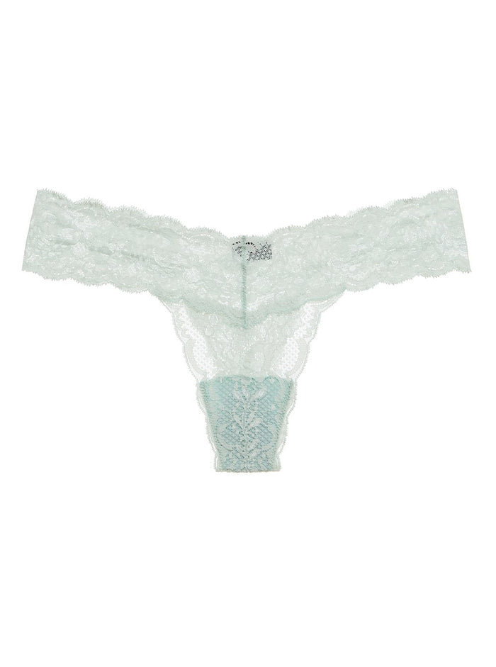 Green Thong, Never Say Never Cutie Low Rise Thong