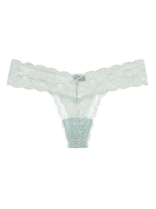 Green Thong, Never Say Never Cutie Low Rise Thong