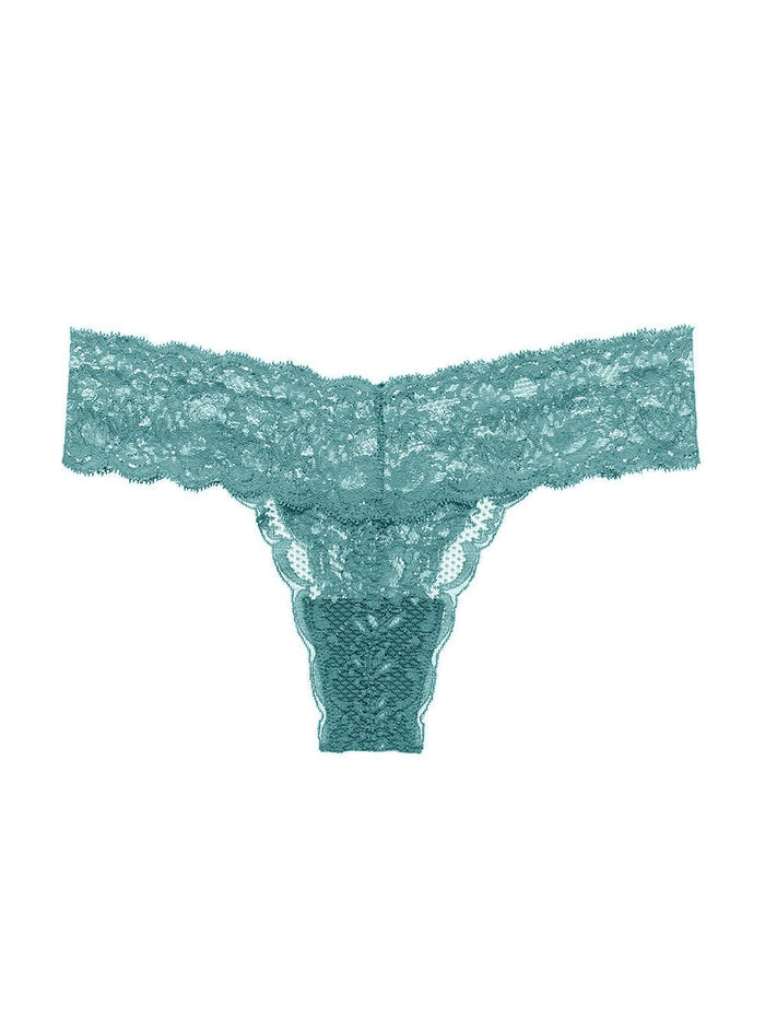 Green Thong - Never Say Never Cutie Low Rise Thong