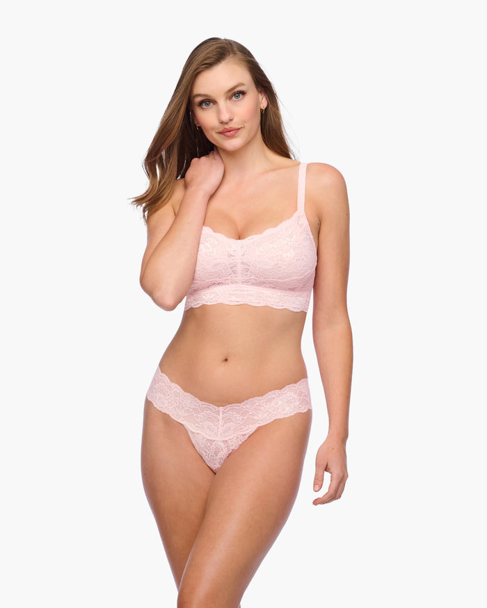Pink Thong - Never Say Never Cutie Low Rise Thong