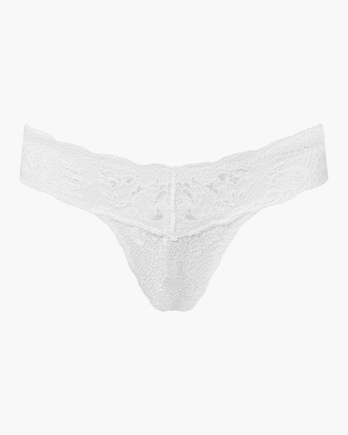 White Thong - Never Say Never Cutie Low Rise Thong
