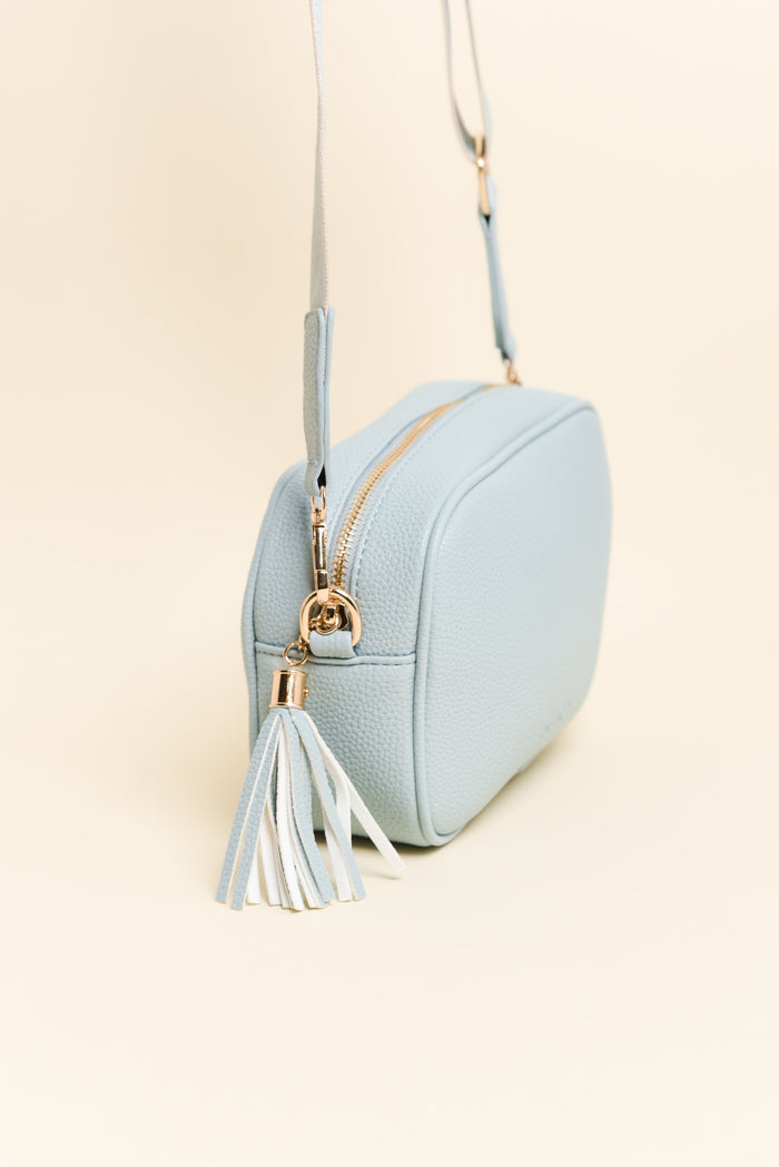 Dell Light Blue Crossbody Bag