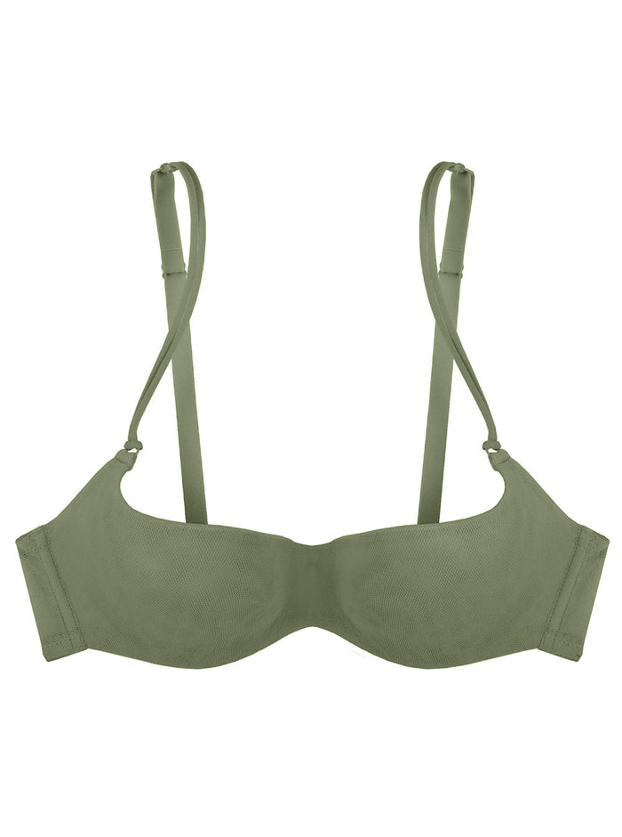 Green Bra, Soire New Demi Bra