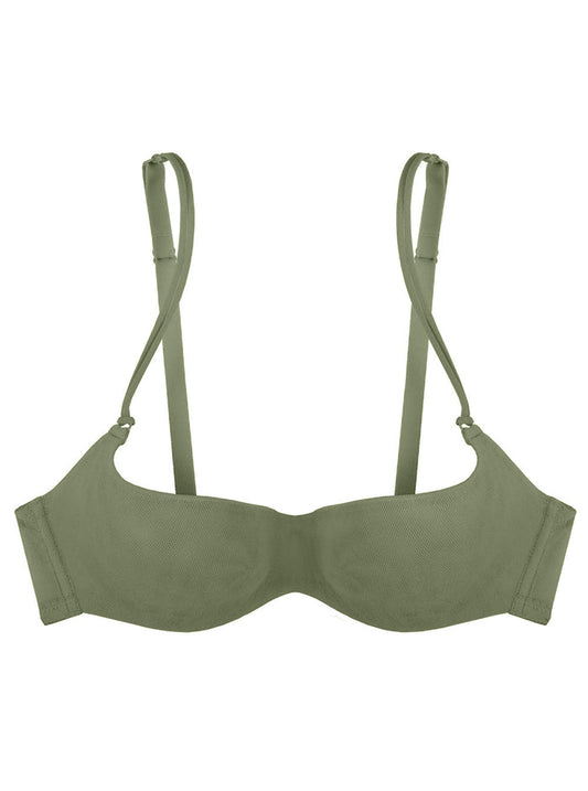 Green Bra, Soire New Demi Bra