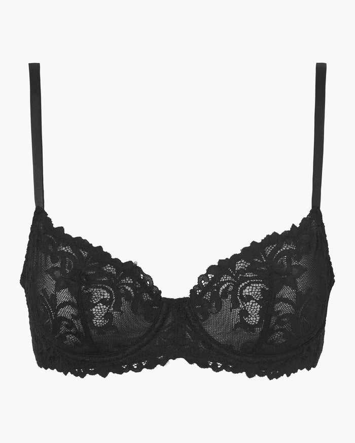 Black Bra - Carmela Demi Cup Bra