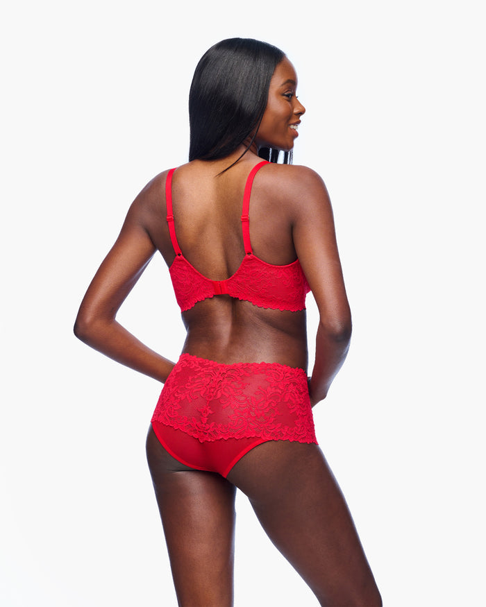 Red Bra - Carmela Demi Cup Bra