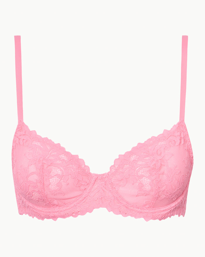 Pink Bra - Carmela Demi Cup Bra