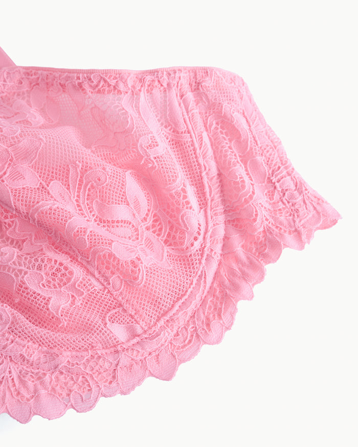 Pink Bra - Carmela Demi Cup Bra