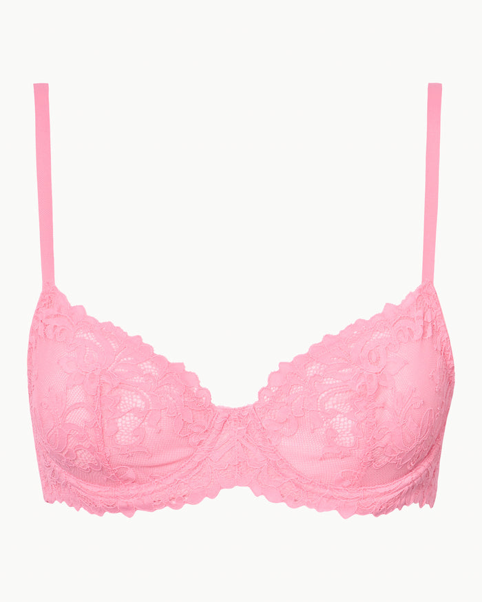 Pink Bra - Carmela Demi Cup Bra
