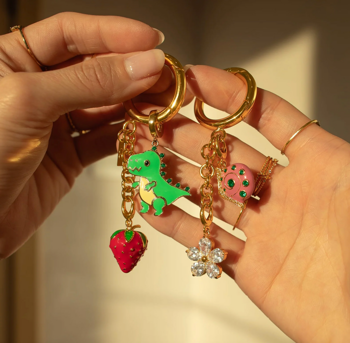 Dino Bag Charm